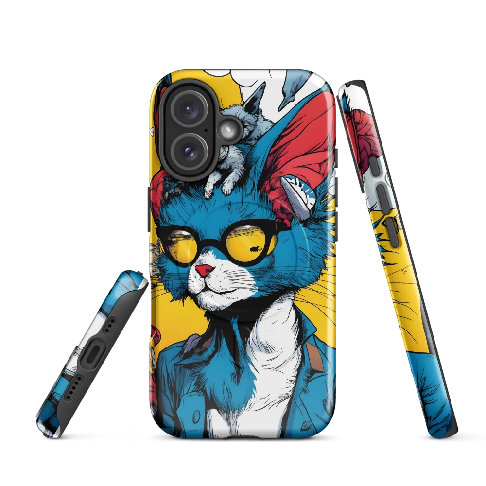 Whimsical Feline Coolness