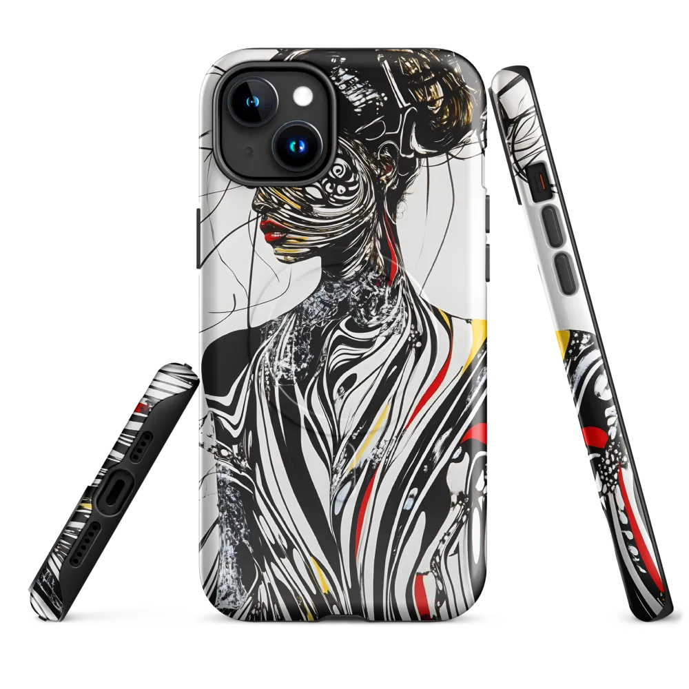 Whispers of the Abstract | Phone Case |  15 Plus | MagSafe® Tough Case | Glossy