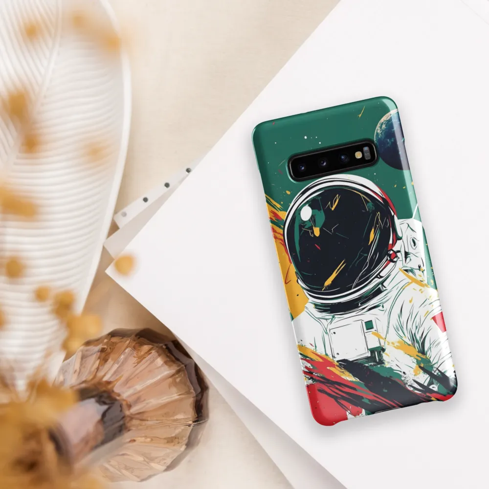 Galactic Explorer: A Modern Odyssey | Phone Case |  S10 Plus | Snap Case | Glossy