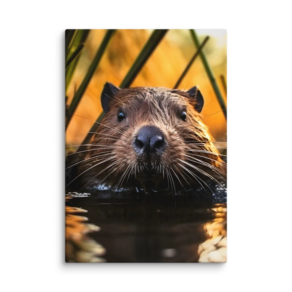 Beaver Serenity: A Natural Portrait