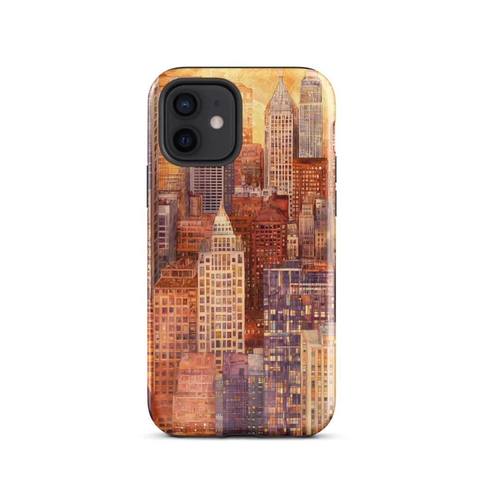 Golden Hour Over the City | Phone Case |  12 | Tough Case | Glossy