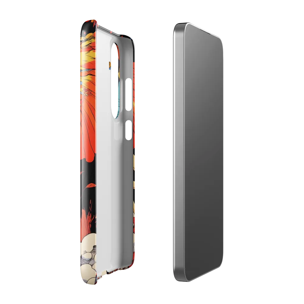 Majesty of the Floral Elephant | Phone Case |  S24 Plus | Snap Case | Glossy