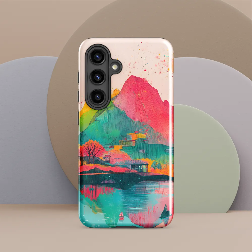 Vibrant Serenity: A Surreal Landscape