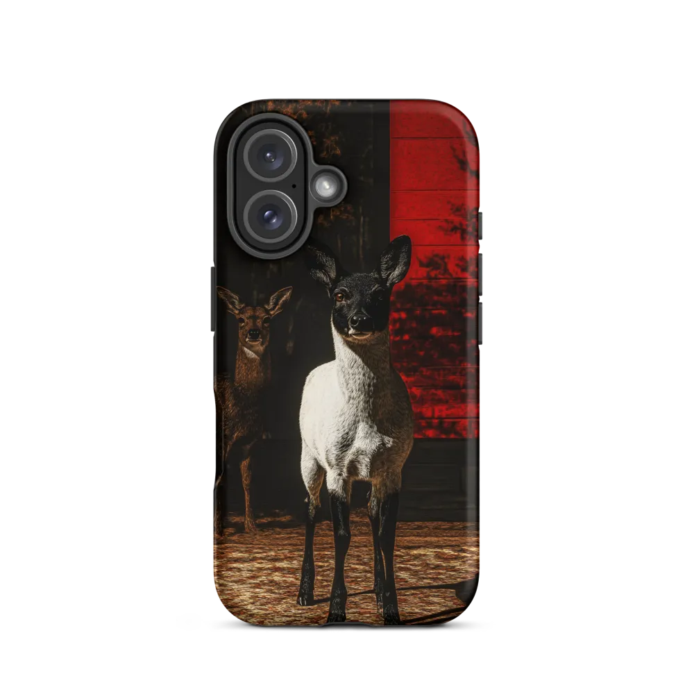 Reflections of Nature: A Deer Encounter | Phone Case |  16 | Tough Case | Matte