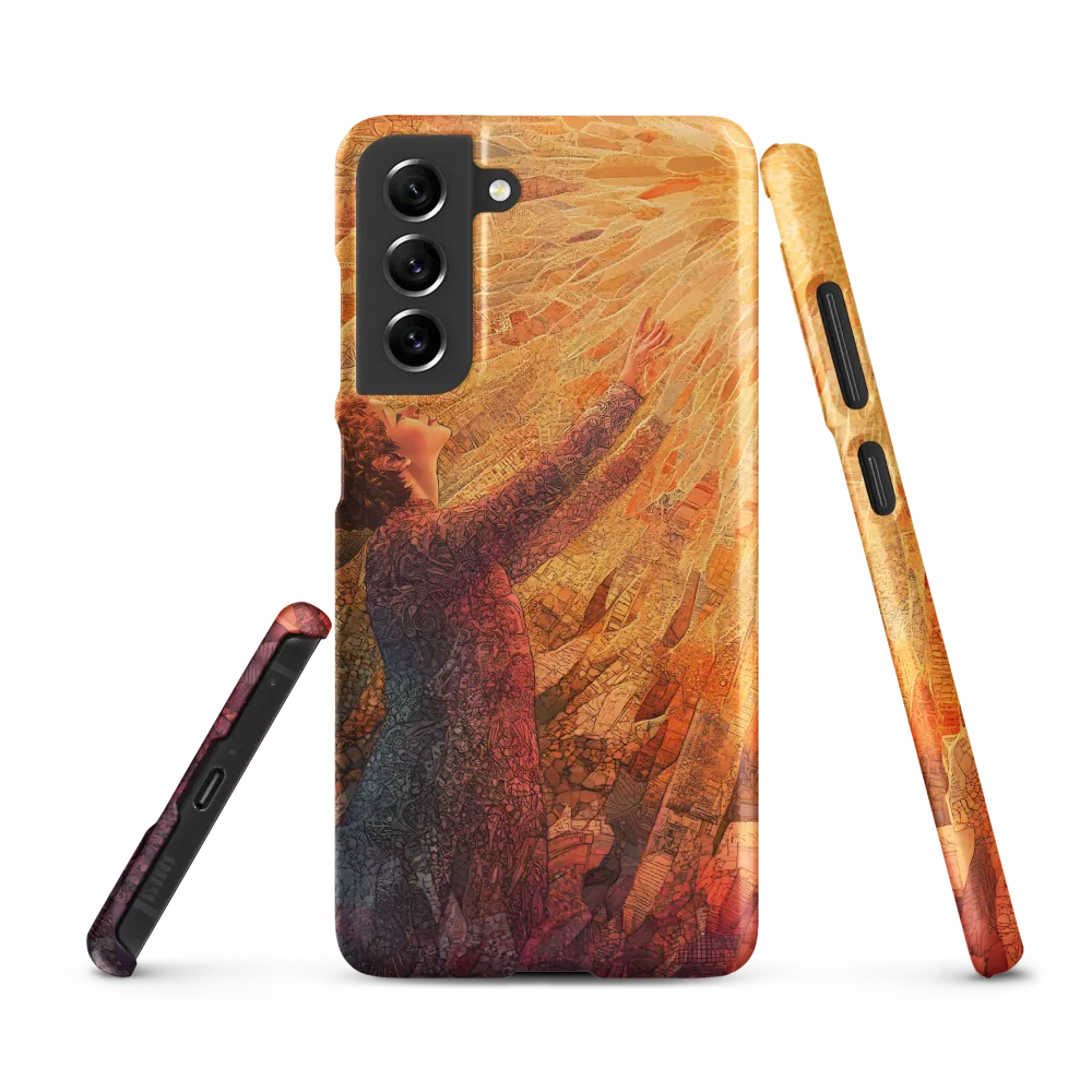 Reaching for the Light | Phone Case |  S21 FE | Snap Case | Matte