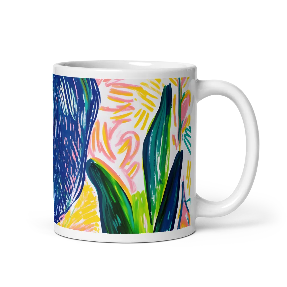 Whimsical Elephant Portrait | Mugs | Multiple Sizes & Colors