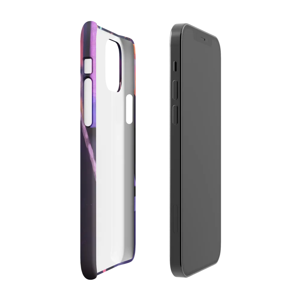 Wandering Through Neon Dreams | Phone Case |  12 Pro | Snap Case | Matte