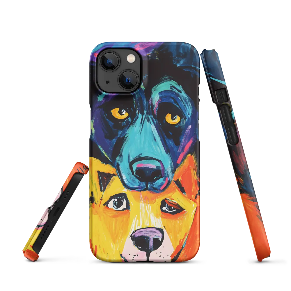 Vibrant Companions: An Expression of Canine Spirit