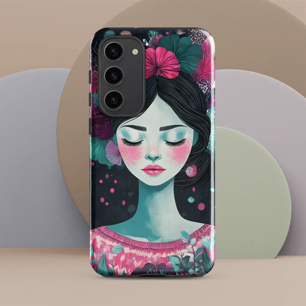Embrace of Floral Serenity