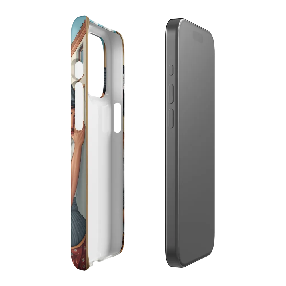 Tension Between Worlds | Phone Case |  15 Pro | Snap Case | Matte