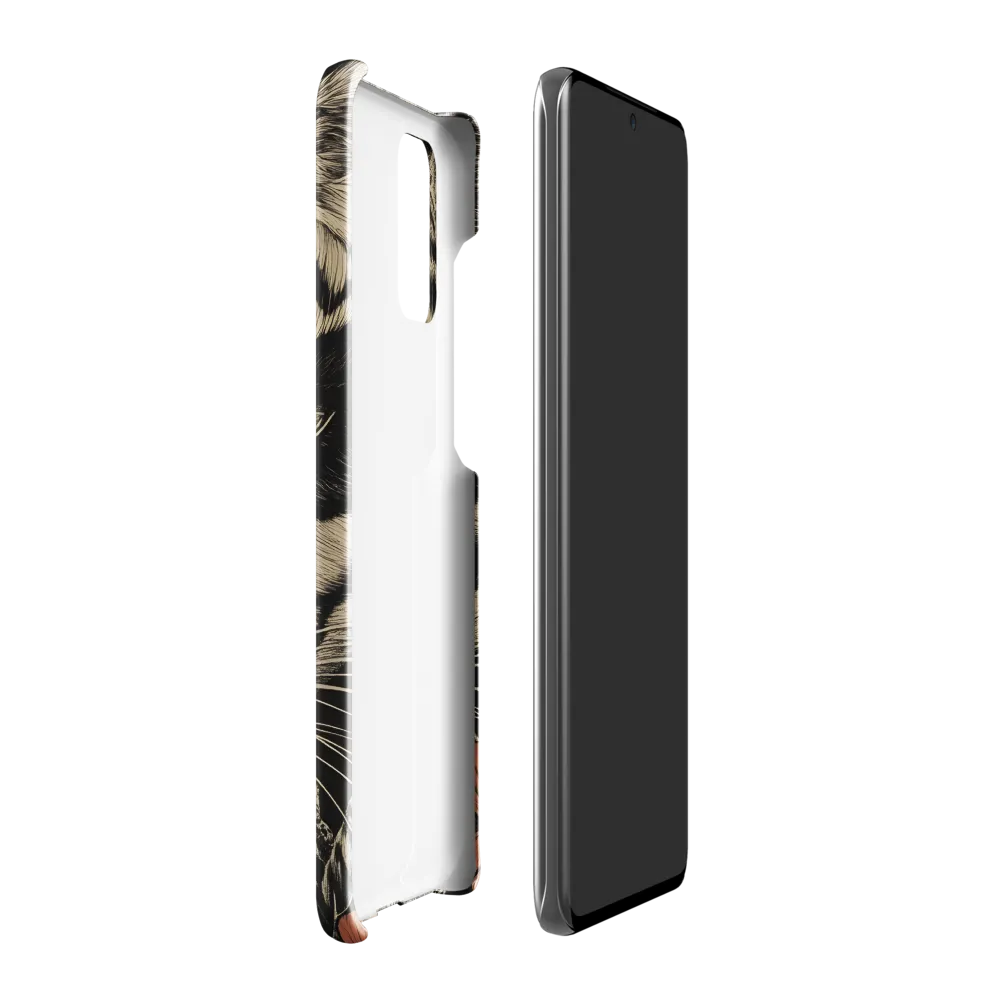 Feline Majesty: The Human-Leopard Connection | Phone Case |  S20 Plus | Snap Case | Glossy