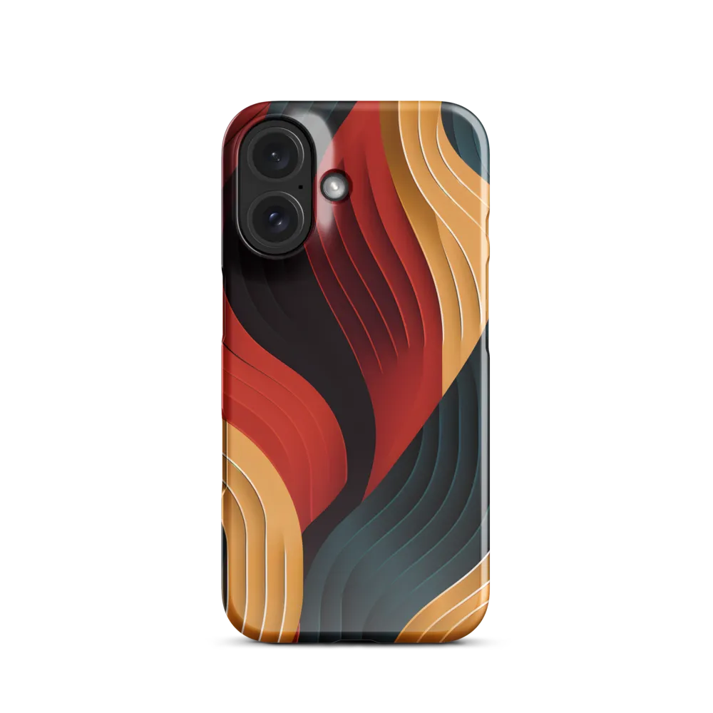 Dynamic Waves of Color | Phone Case