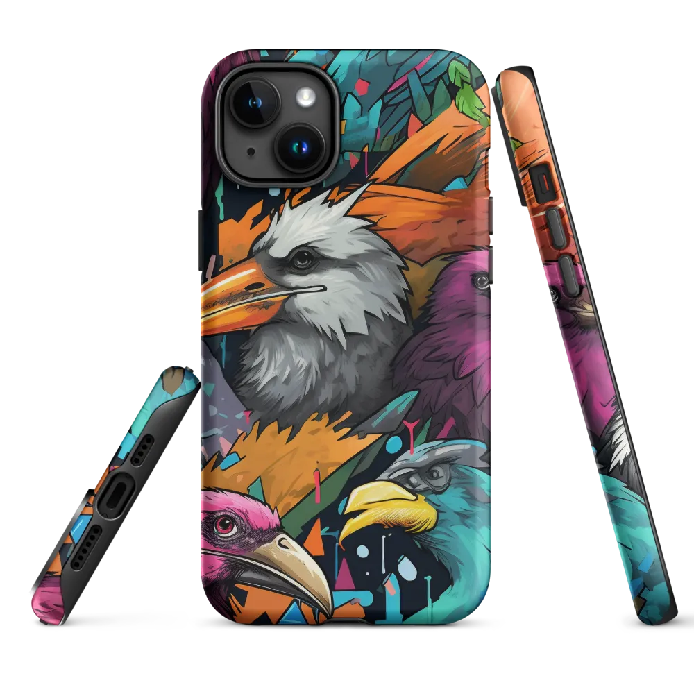 Avian Vortex: A Celebration of Color and Form