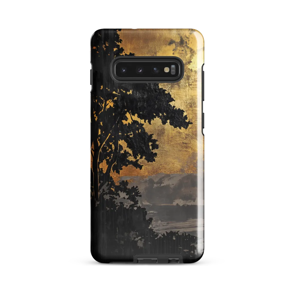 Golden Serenity | Phone Case |  S10 Plus | Tough Case | Glossy