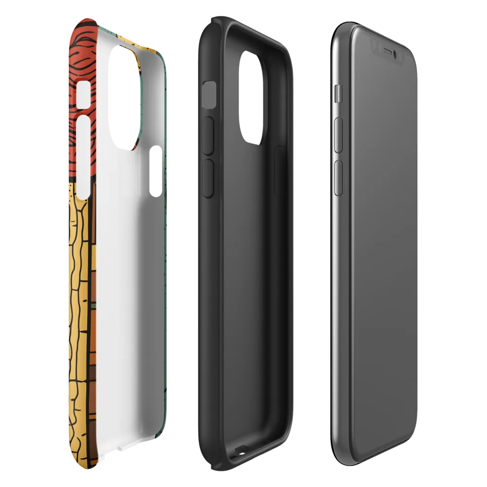 Whimsical Gaze from the Cliff | Phone Case |  11 Pro | Tough Case | Matte
