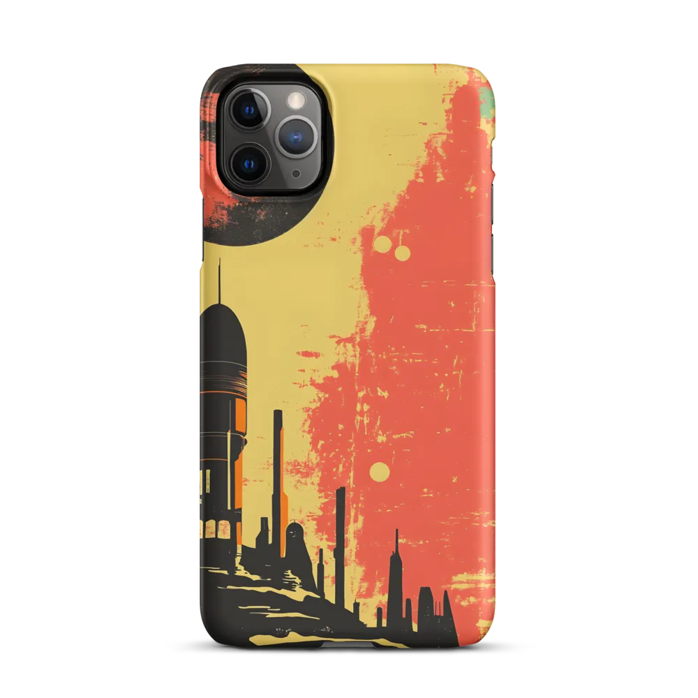 Journey to the Stars: A Retro-Futuristic Landscape | Phone Case |  11 Pro Max | Snap Case | Matte