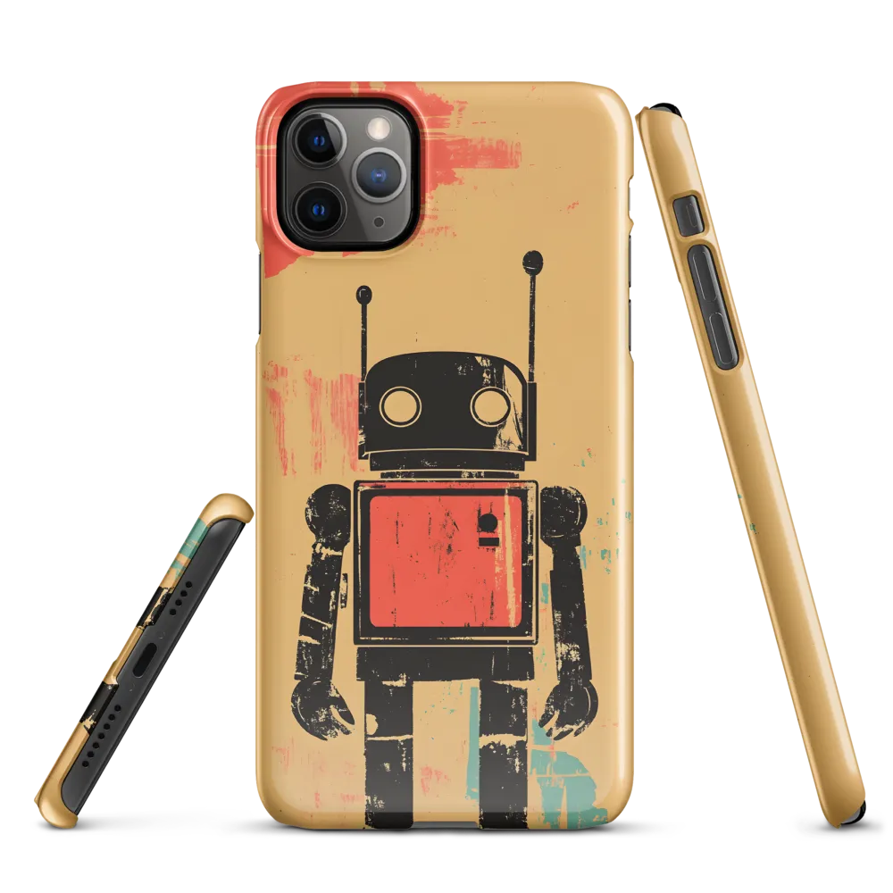 The Retro Robot | Phone Case |  11 Pro Max | Snap Case | Glossy