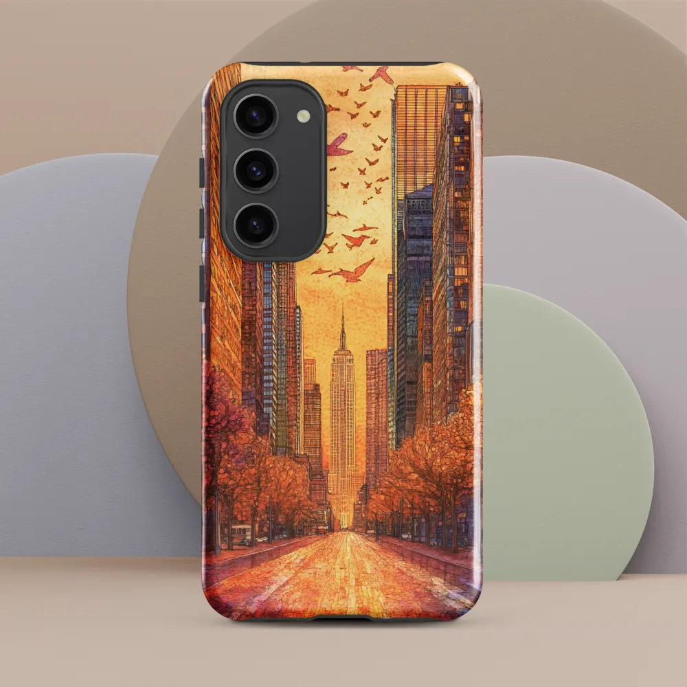 Urban Serenity at Dusk