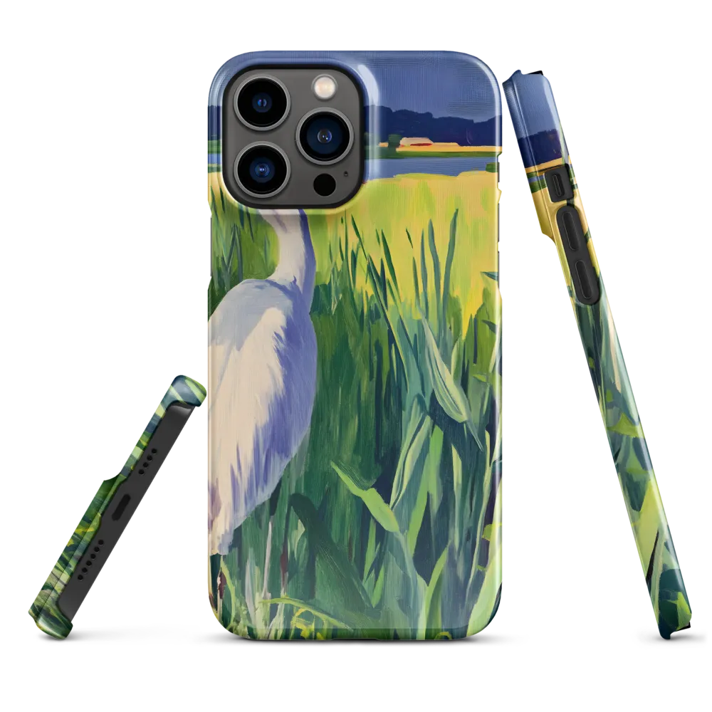 Graceful Presence: The Heron in the Meadow
