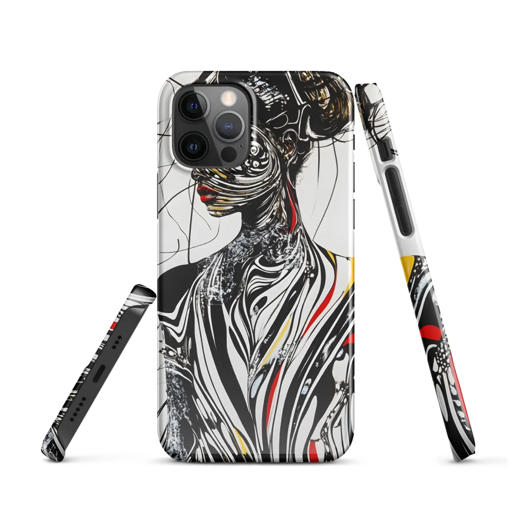 Whispers of the Abstract | Phone Case |  12 Pro | Snap Case | Glossy