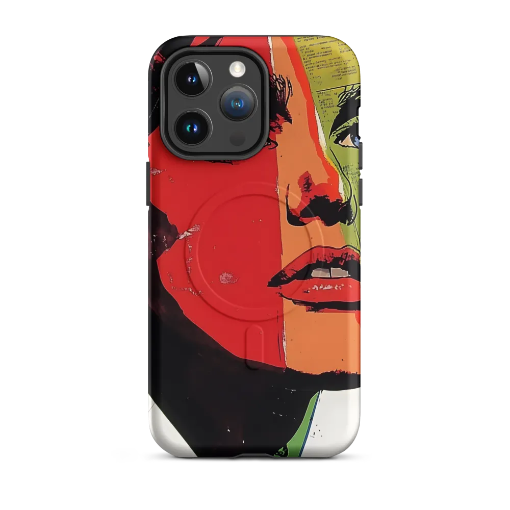 Vibrant Expressions: A Pop Art Portrait