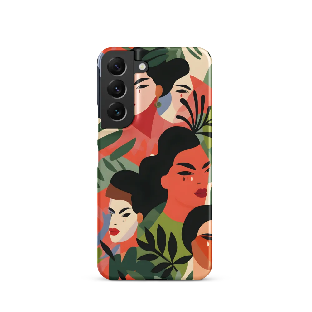 Harmony of Nature and Femininity | Phone Case |  S22 | Snap Case | Matte