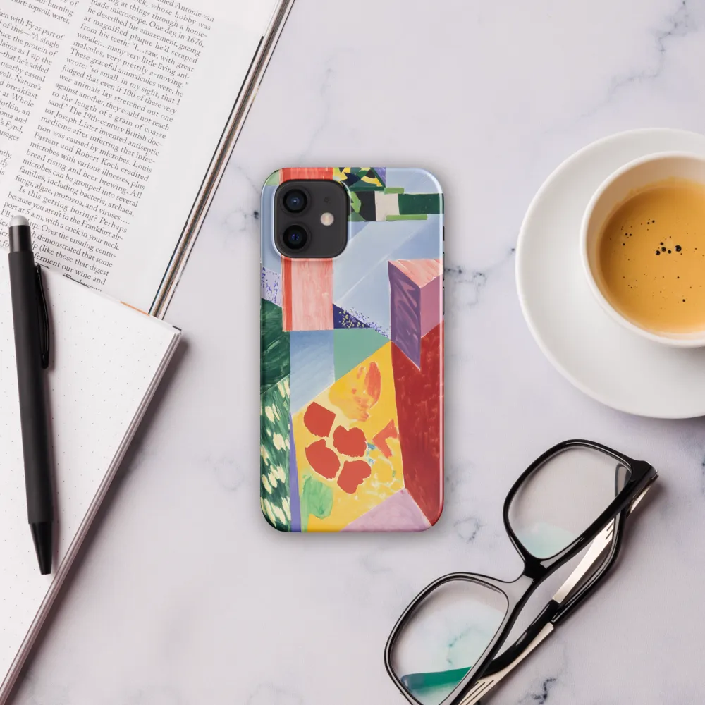 Interplay of Geometry and Color | Phone Case |  12 | Snap Case | Glossy