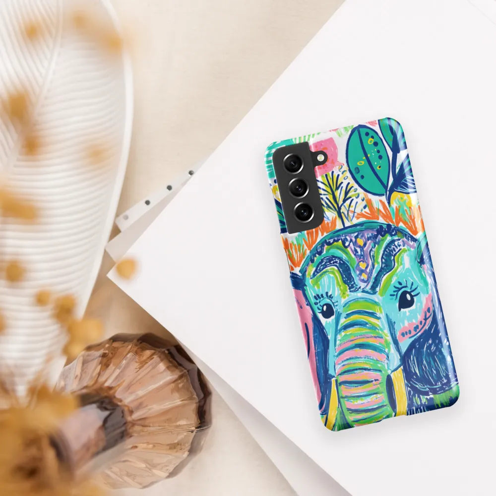 Whimsical Elephant Portrait
