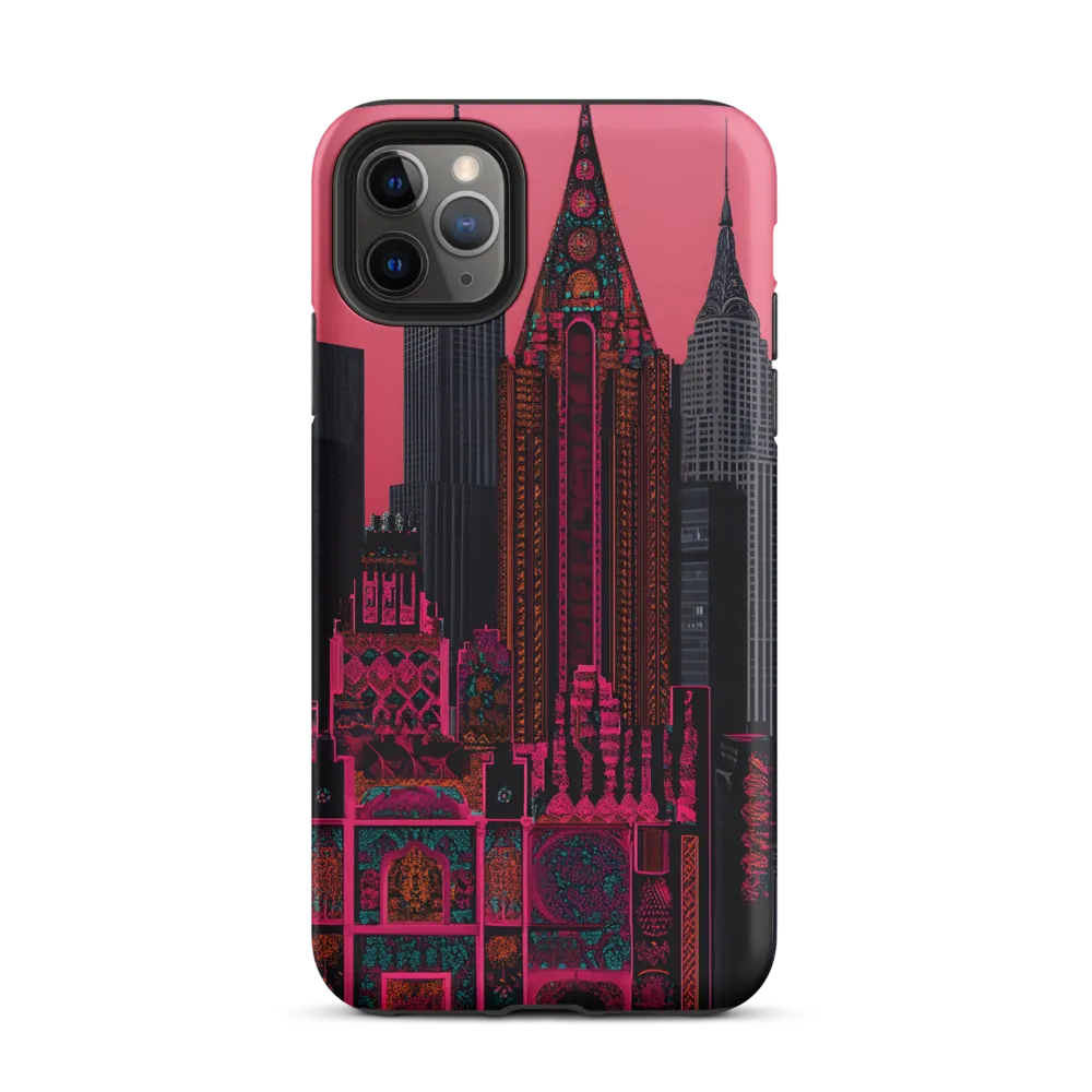 Urban Vibrance: A Digital Exploration of Skyscrapers