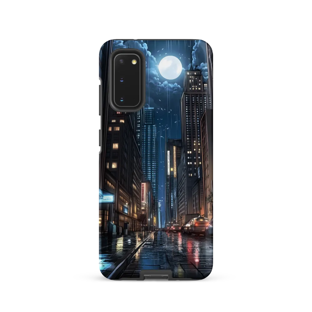 Moonlit Urban Serenity