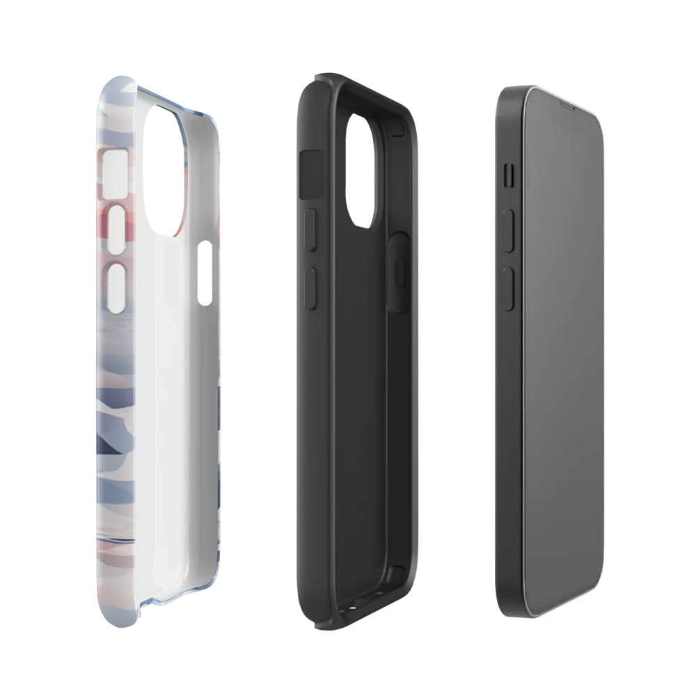 Serenity in Abstraction | Phone Case |  13 mini | Tough Case | Glossy
