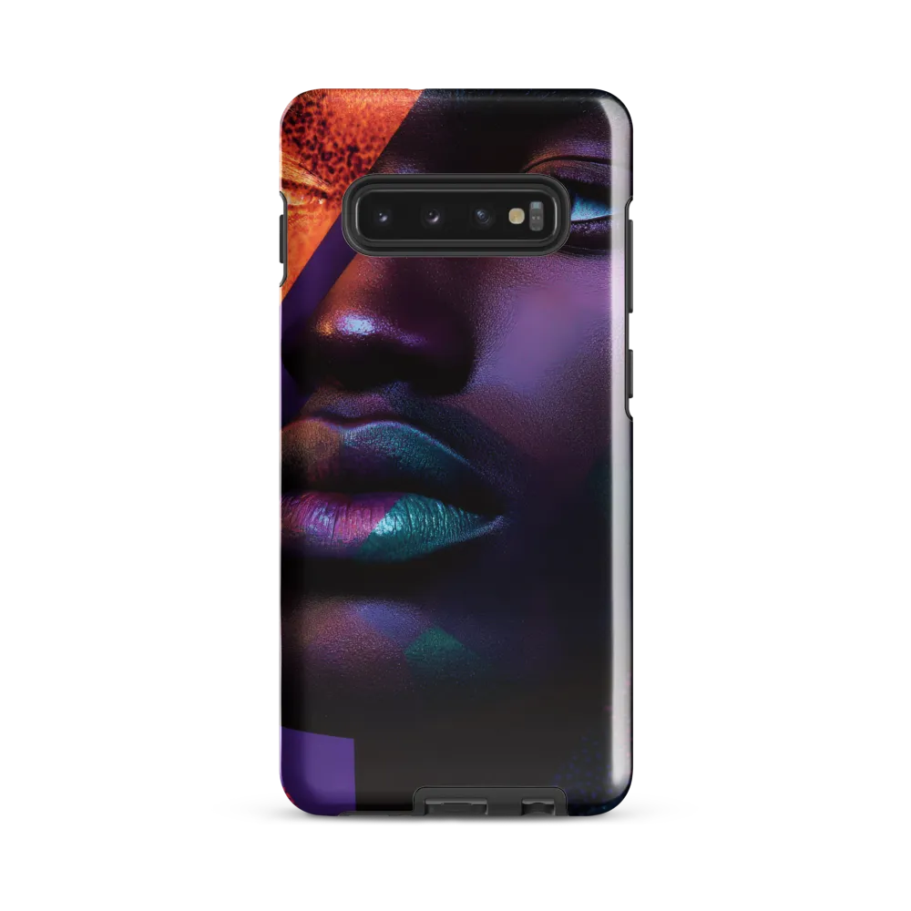 Geometric Resonance | Phone Case |  S10 Plus | Tough Case | Glossy