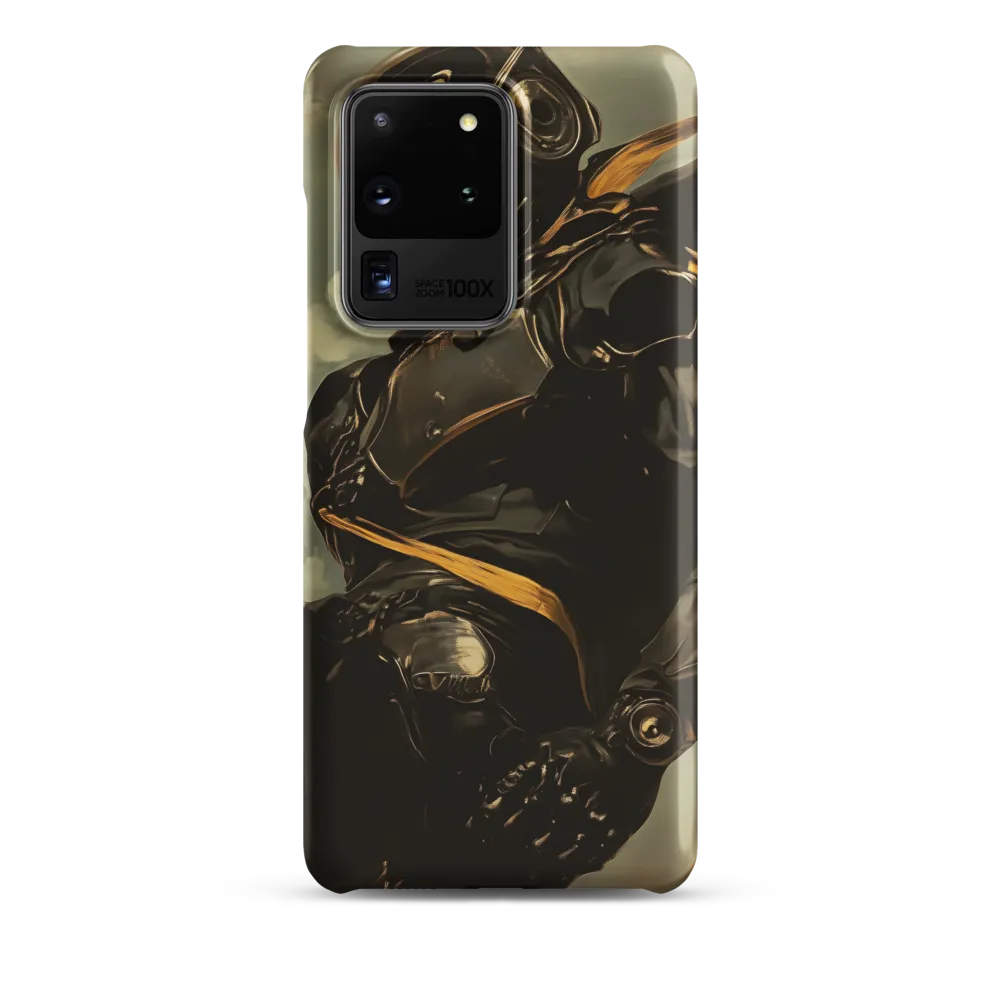 Ethereal Explorer: The Enigmatic Astronaut | Phone Case |  S20 Ultra | Snap Case | Matte