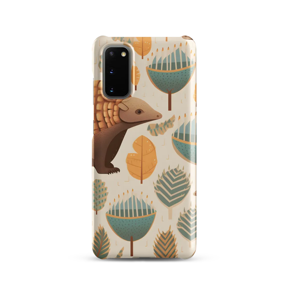Pangolins in a Whimsical Habitat