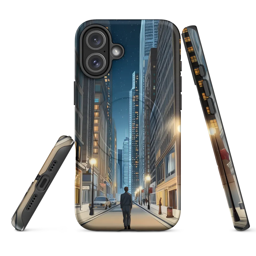 Nocturnal Reflections | Phone Case |  16 Plus | MagSafe® Tough Case | Matte