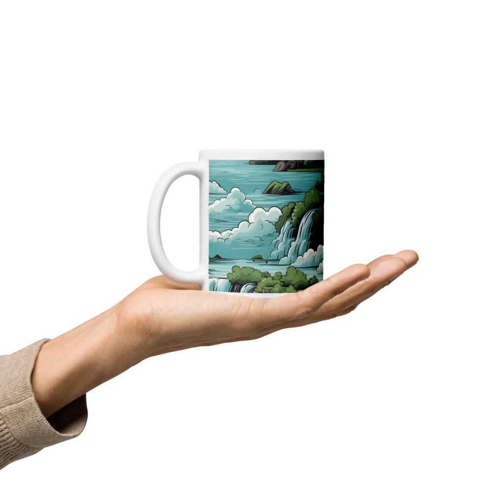 Harmonious Cascades | Mugs | Multiple Sizes & Colors