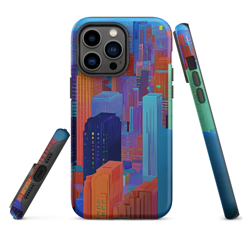 Vibrant Metropolis in Twilight