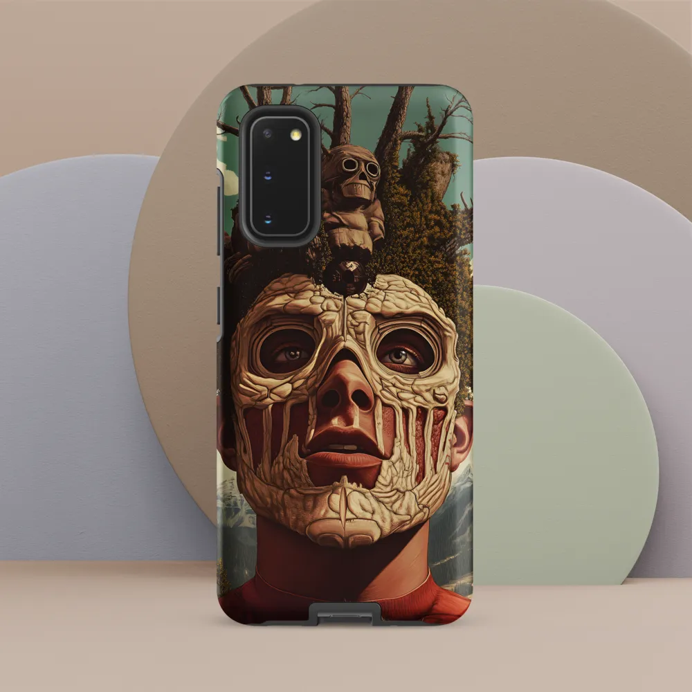 Nature's Mask: A Surreal Exploration