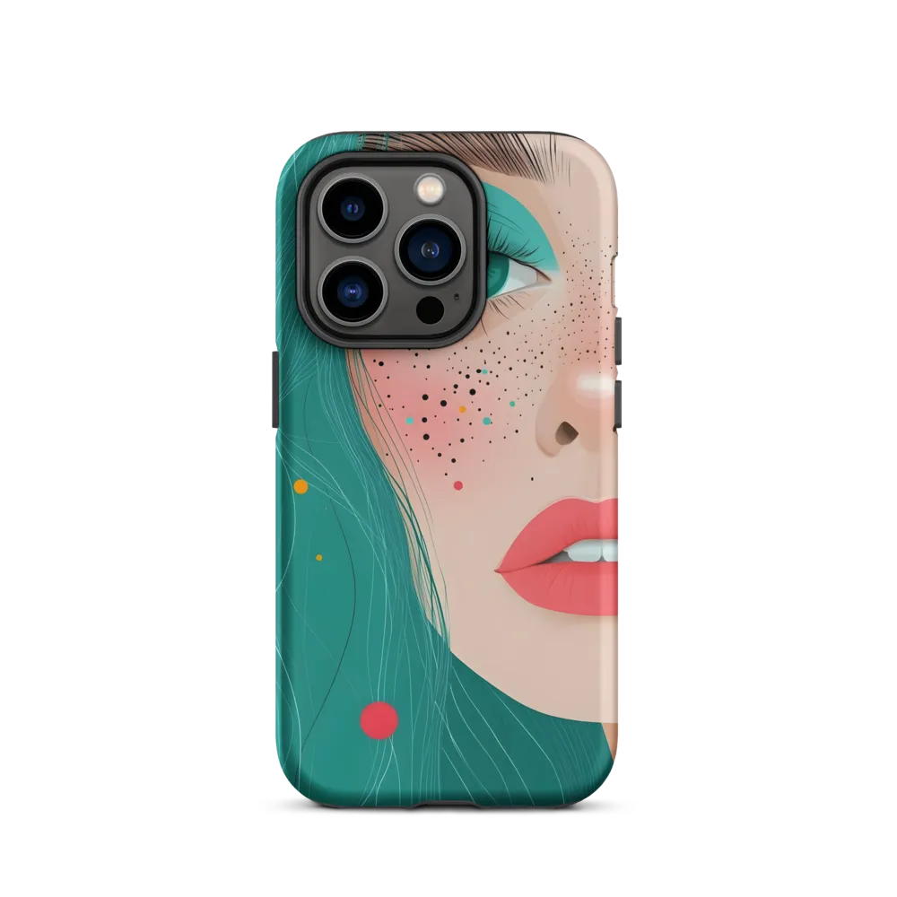 A Playful Portrait: Turquoise Temptation