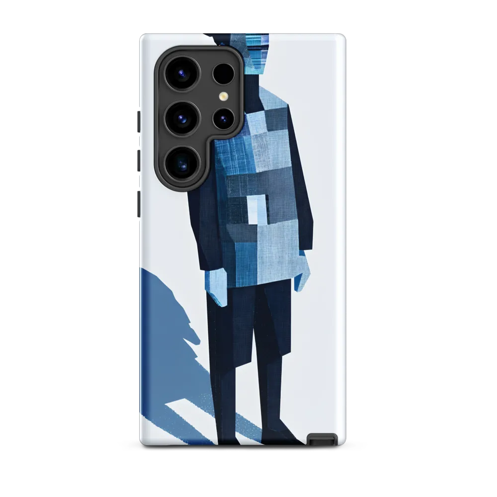 Geometric Serenity | Phone Case |  S24 Ultra | Tough Case | Glossy