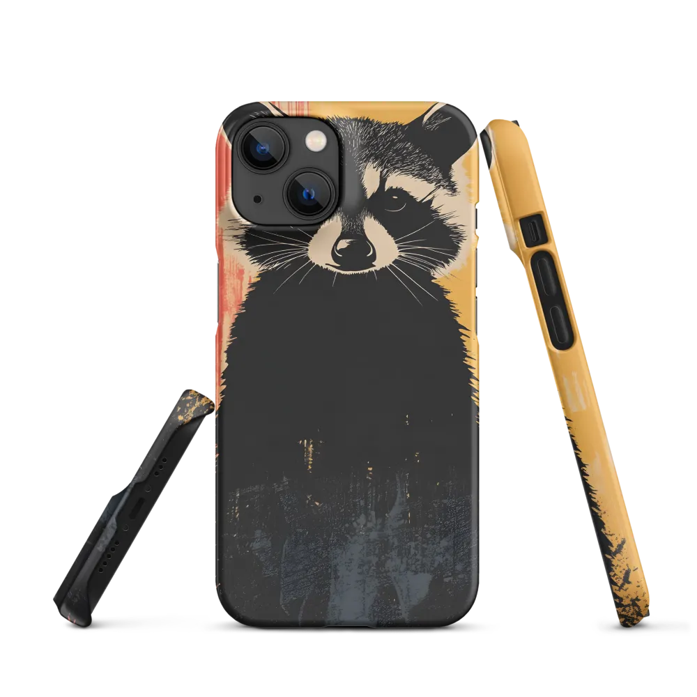 Whimsical Raccoon Portrait