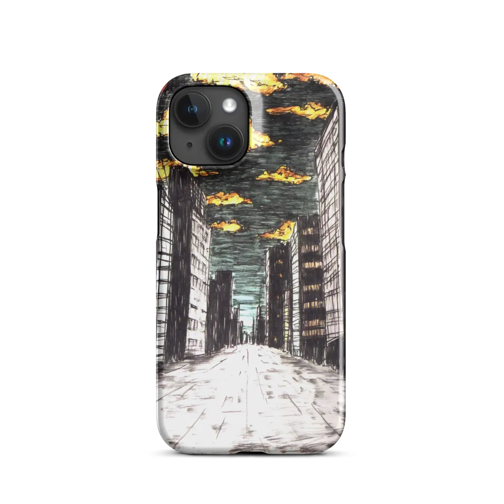 Eclipsed Cityscape