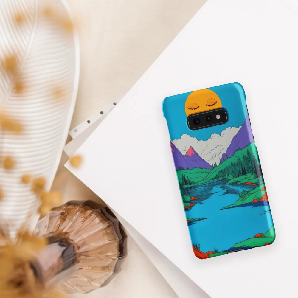 Whimsical Serenity in Vibrant Colors