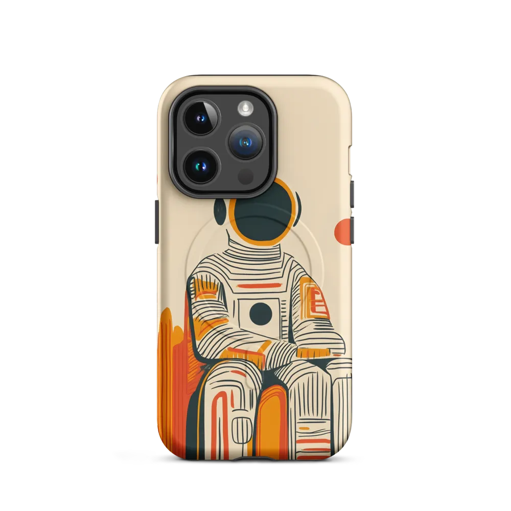 Contemplation of the Stars | Phone Case |  14 Pro | MagSafe® Tough Case | Matte