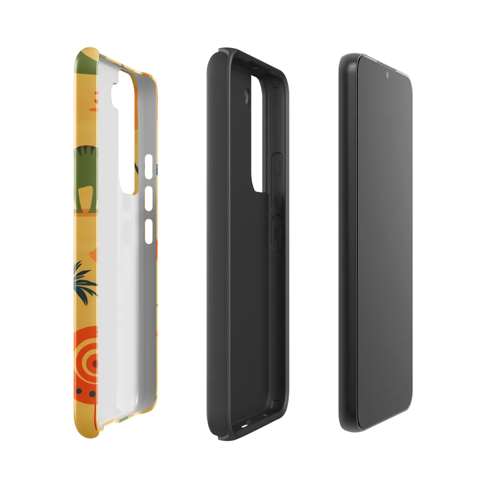 Prehistoric Playtime | Phone Case |  S22 | Tough Case | Glossy