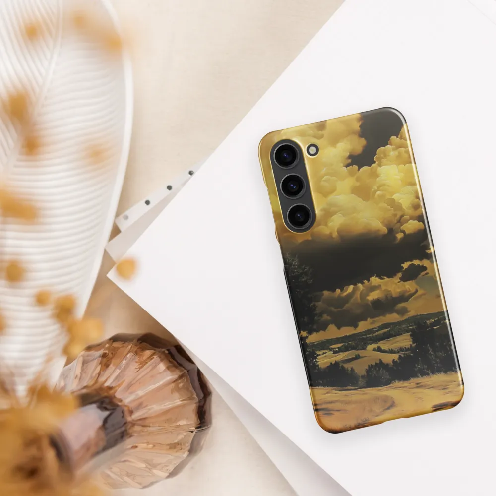 Golden Serenity in the Landscape