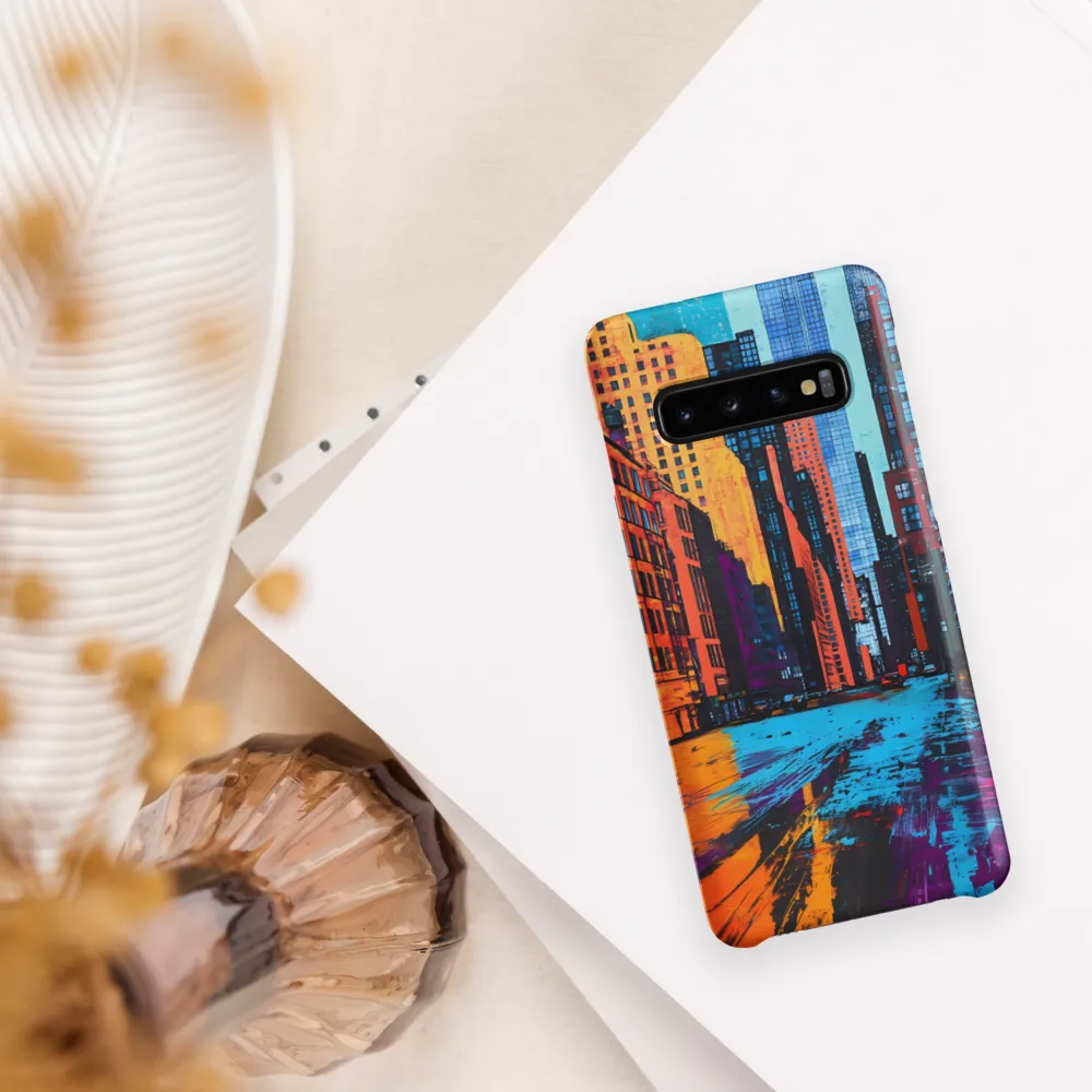 Vibrant Urban Horizons | Phone Case |  S10 | Snap Case | Matte