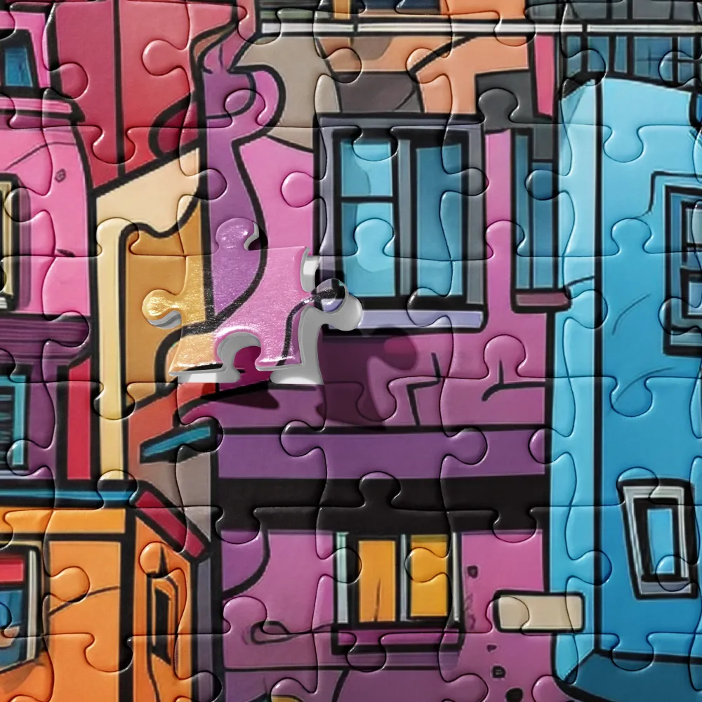 Urban Kaleidoscope | Jigsaw Puzzle | 520 pieces