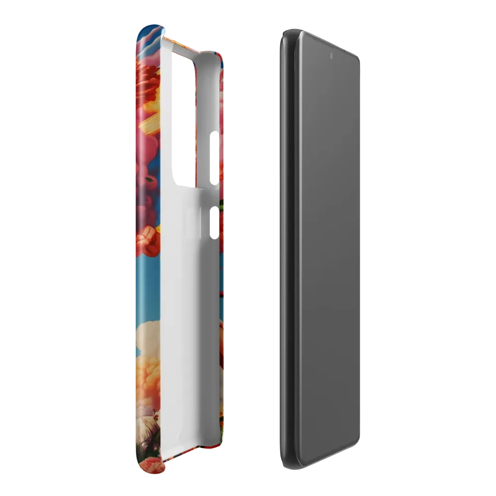 Eruption of Expression | Phone Case |  S21 Ultra | Snap Case | Glossy