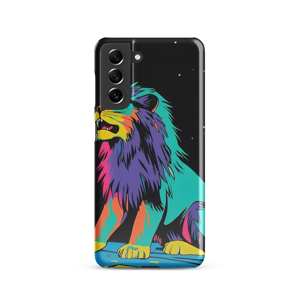 Roaring Colors: The Neon Lion